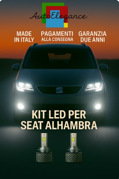 💫KIT LED D3S 6000K BIANCO CANBUS – Anabbaglianti per Seat Alhambra💫