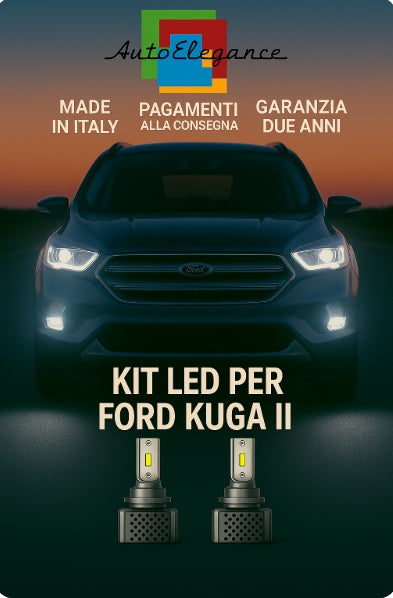 💫KIT LED D3S 6000K BIANCO CANBUS – Anabbaglianti per Ford Kuga II💫