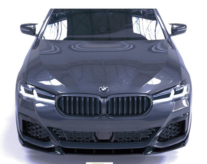 💫Splitter Anteriore per BMW Serie 5 G30 Facelift M-Pack (2020–2023) – Nero 💫