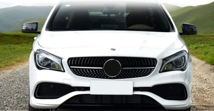 💎Grill suitable for Mercedes W176 A-Class FACELIFT DIAMANT MATT BLACK💎