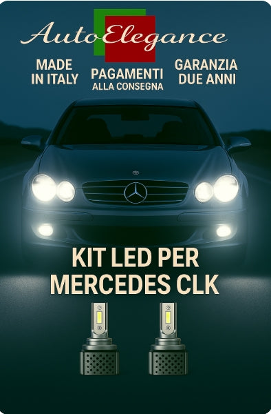 💫KIT LED D3S 6000K BIANCO CANBUS – Anabbaglianti per Mercedes CLK💫
