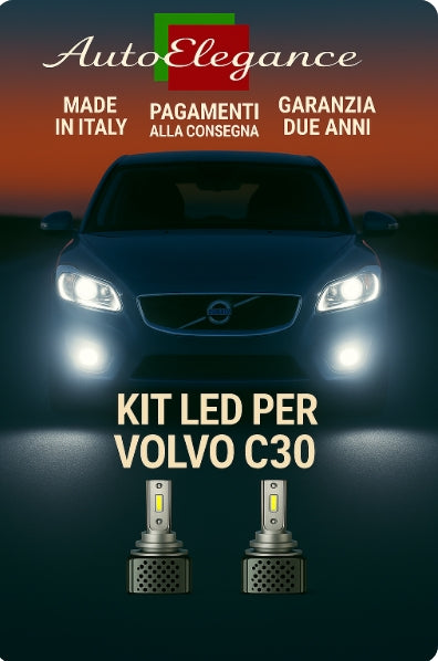 💫KIT LED D3S 6000K BIANCO CANBUS – Anabbaglianti per Volvo C30💫
