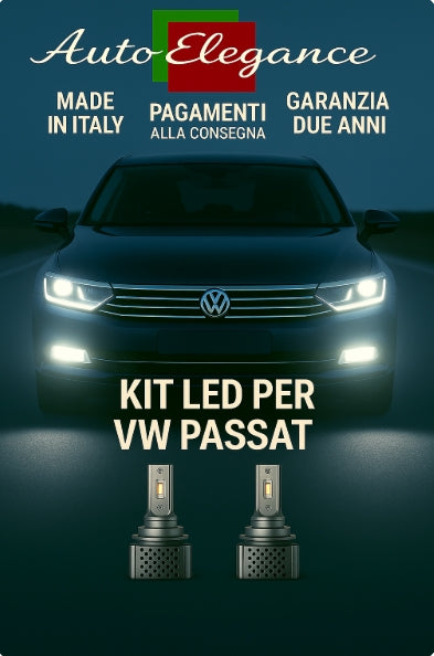💫KIT LED D3S 6000K BIANCO CANBUS – Anabbaglianti per VW Passat💫