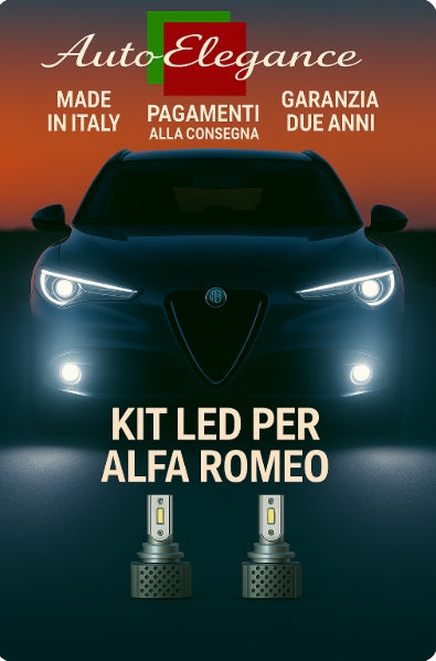 💫KIT LED D3S 6000K BIANCO CANBUS – Anabbaglianti per Alfa Romeo Giulia💫