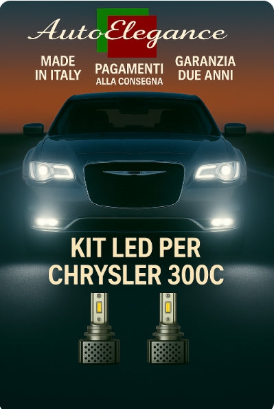 💫KIT LED D3S 6000K BIANCO CANBUS – Anabbaglianti per Chrysler 300C💫