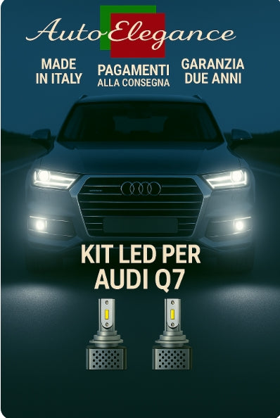 💫KIT LED D3S 6000K BIANCO CANBUS – Anabbaglianti per Audi Q7💫