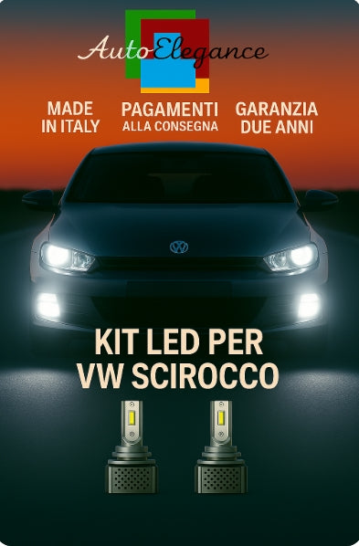 💫KIT LED D3S 6000K BIANCO CANBUS – Anabbaglianti per VW Scirocco💫