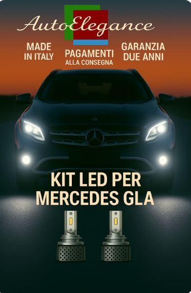 💫KIT LED D3S 6000K BIANCO CANBUS – Anabbaglianti per Mercedes Classe GLA💫