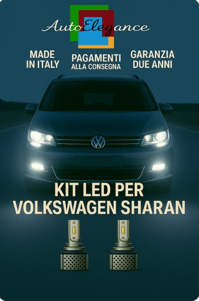 💫KIT LED D3S 6000K BIANCO CANBUS – Anabbaglianti per Volkswagen Sharan💫