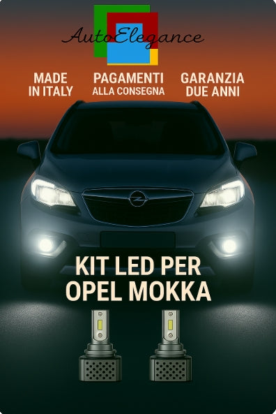 💫KIT LED D3S 6000K BIANCO CANBUS – Anabbaglianti per Opel Mokka💫