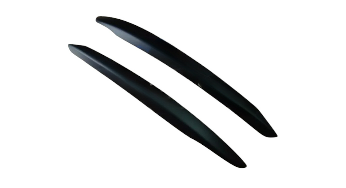 Sopracciglia per VW Golf 6 2008-2013 palpebre fari ABS Plastica