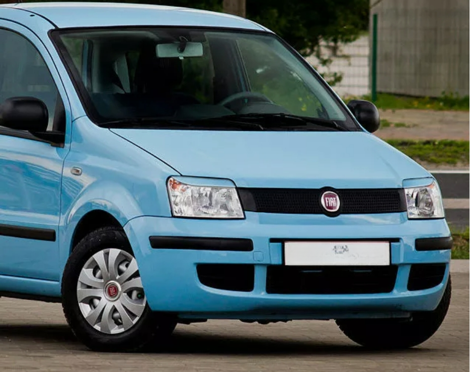 Sopracciglia per FIAT PANDA (169) 2003-2012 ABS Plastica palpebre fari