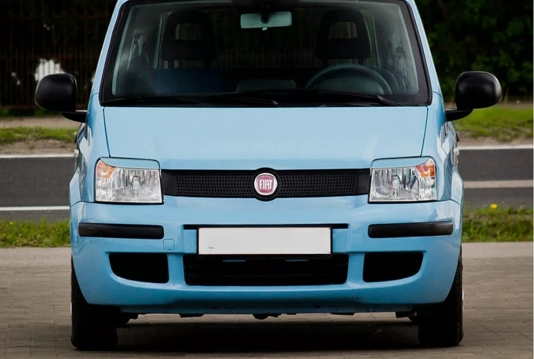 Sopracciglia per FIAT PANDA (169) 2003-2012 ABS Plastica palpebre fari