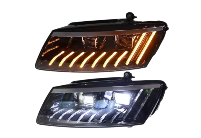 🔥 FARI ANTERIORE a LED PER AUDI Q5 08-18,  LED DRL CON INDICATORI DI DIREZION🔥
