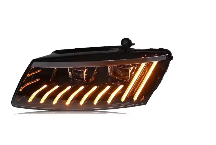 🔥 FARI ANTERIORE a LED PER AUDI Q5 08-18,  LED DRL CON INDICATORI DI DIREZION🔥