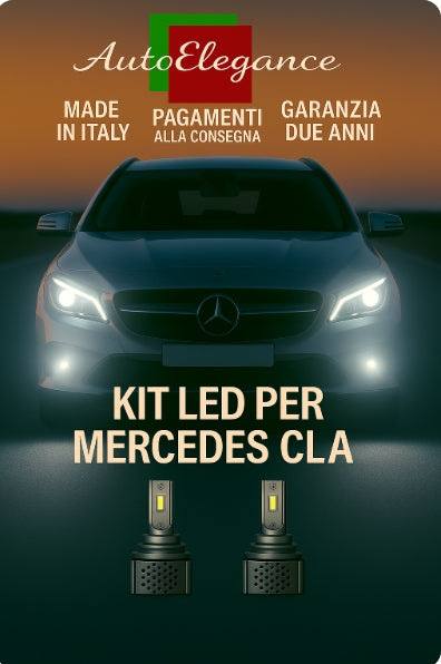 KIT LED D3S 6000K BIANCO CANBUS – Anabbaglianti per Mercedes-Benz CLA