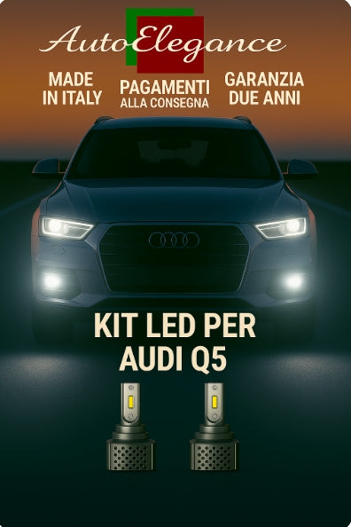 💫KIT LED D3S 6000K BIANCO CANBUS – Anabbaglianti per Audi Q5💫