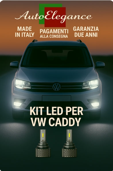 💫KIT LED D3S 6000K BIANCO CANBUS – Anabbaglianti per VW Caddy III💫