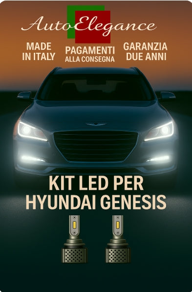 💫KIT LED D3S 6000K BIANCO CANBUS – Anabbaglianti per Hyundai Genesis💫