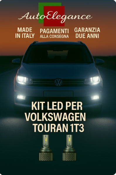 💫KIT LED D3S 6000K BIANCO CANBUS – Anabbaglianti per Volkswagen Touran 1T3💫