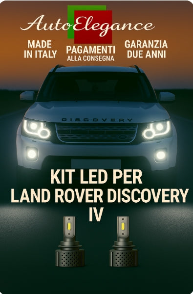 💫KIT LED D3S 6000K BIANCO CANBUS – Anabbaglianti per Land Rover Discovery IV💫