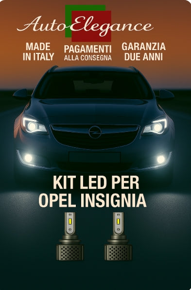 💫KIT LED D3S 6000K BIANCO CANBUS – Anabbaglianti per Opel Insignia A💫