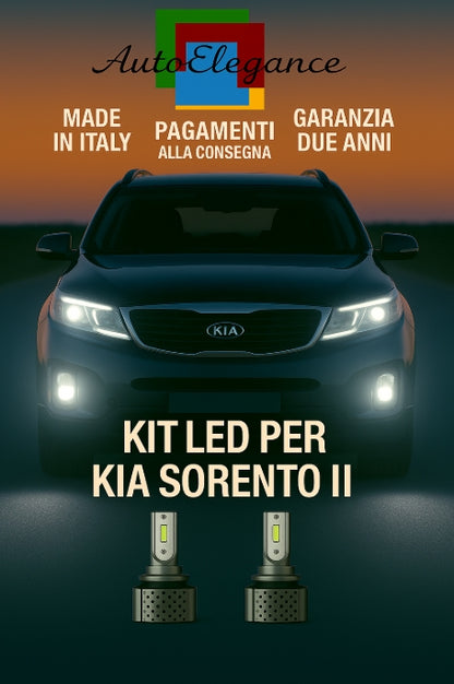 💫KIT LED D3S 6000K BIANCO CANBUS – Anabbaglianti per Kia Sorento II💫