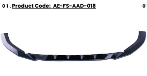 Bodykit adatto per Audi RS3 8V Sportback Facelift 2017-2020