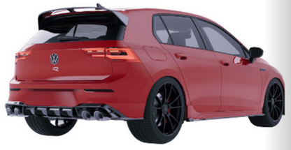 💫Diffusore + Flaps adatto per Golf MK8 R 2017-2020💫