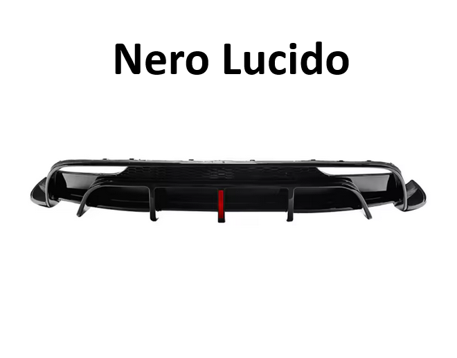 💫ART.4677 Diffusore per Tesla Model 3 2024 2025 (Nero Opaco/Lucido/Carbonio)💫