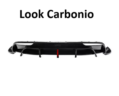 💫ART.4677 Diffusore per Tesla Model 3 2024 2025 (Nero Opaco/Lucido/Carbonio)💫