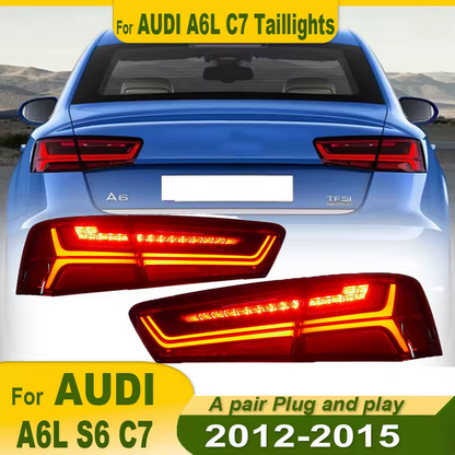 💫ART.4828 Fari Posteriori per AUDI A6 S6 A6L C7 2012-2015💫