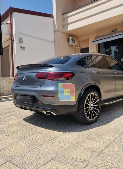 💫ART.6582 Spoiler Posteriore nero lucido per Mercedes GLC Coupé (C253) (2016-2023)💫