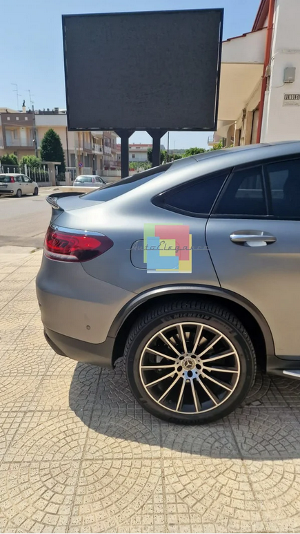 💫ART.6582 Spoiler Posteriore nero lucido per Mercedes GLC Coupé (C253) (2016-2023)💫