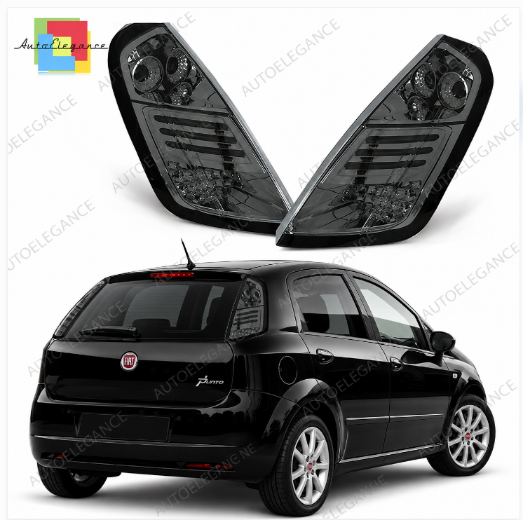👉FARI ANTERIORI ADATTO PER FIAT GRANDE PUNTO 2005-2008 3/5 👈