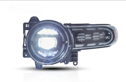 LED Double Beam Headlights for Toyota FJ Cruiser 2007-2023 with Dynamic Animation Lighting 
