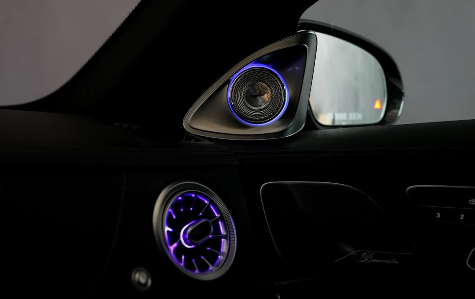 ⭐Griglie di ventilazione anteriori AC 64colori adatte per Mercedes Classe CW205⭐