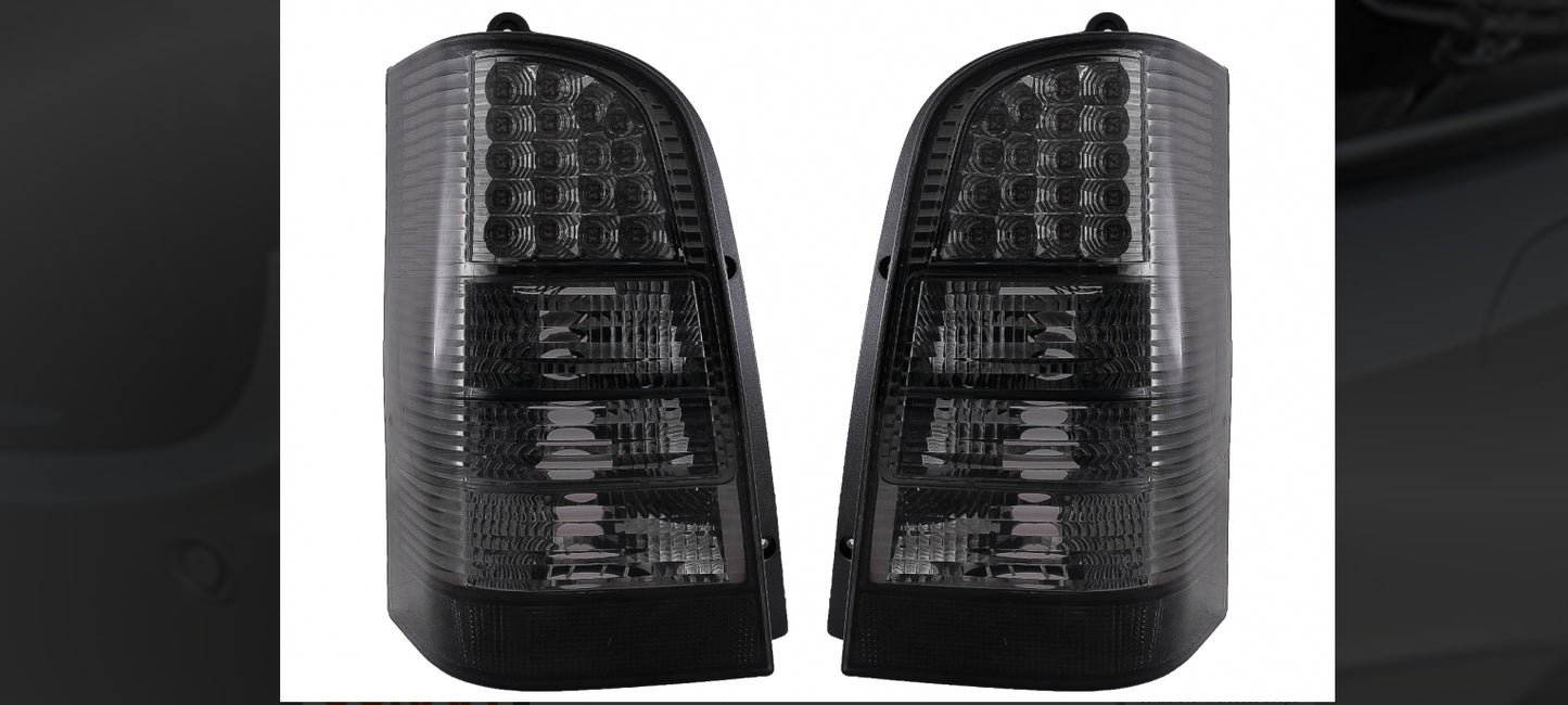 Fanali posteriori a LED adatti per Mercedes Classe V Vito W638 (96-03) Fumo