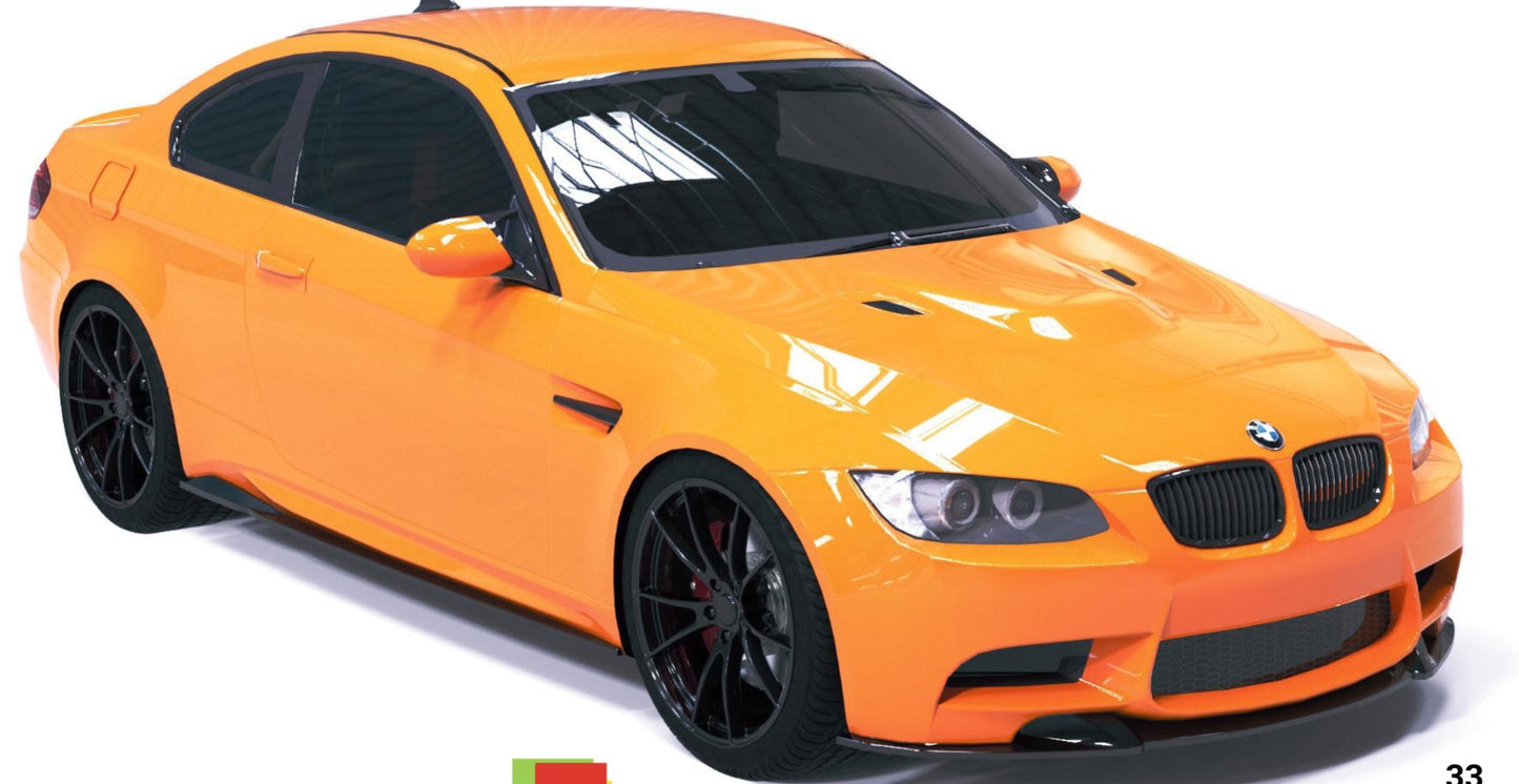 💫Minigonne Laterali (2 Pezzi) per BMW M3 E92 Coupé (2007–2013) / M3 E93 💫