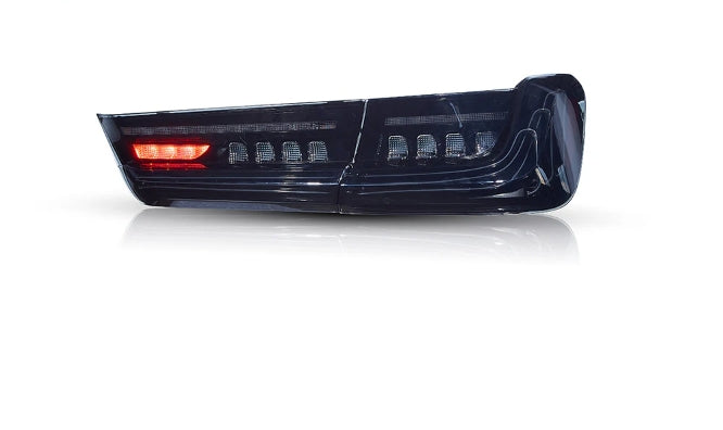 Fanali posteriori laser a LED per BMW Serie 3 G20 2019-2023 con indicatori di direzione ambra sequenziali
