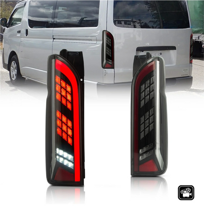 Fanali posteriori Full LED per Toyota Hiace 2005-2018