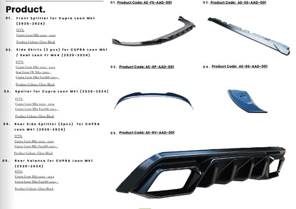 💫 Bodykit per CUPRA Leon Mk1 (2020–2024)💫