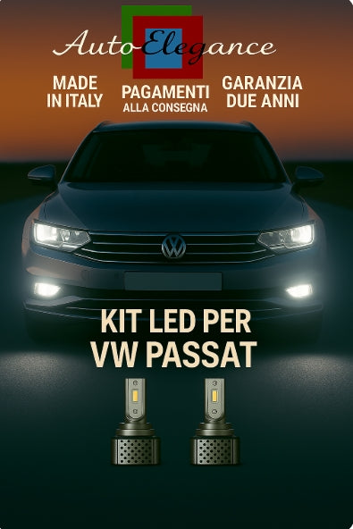 💫KIT LED D3S 6000K BIANCO CANBUS – Anabbaglianti per Volkswagen Passat💫