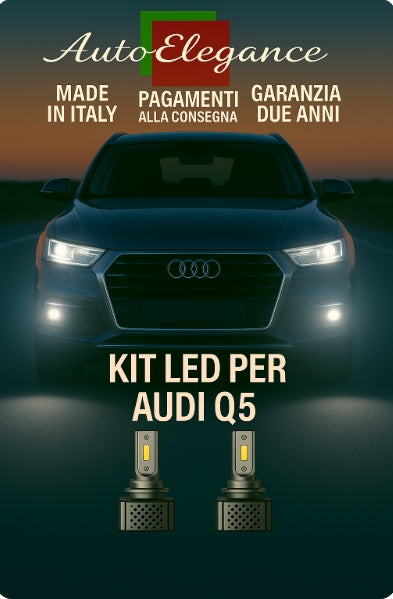 KIT LED D3S 6000K BIANCO CANBUS – Anabbaglianti per Audi Q5