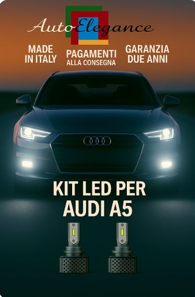 💫KIT LED D3S 6000K BIANCO CANBUS – Anabbaglianti per Audi A5💫