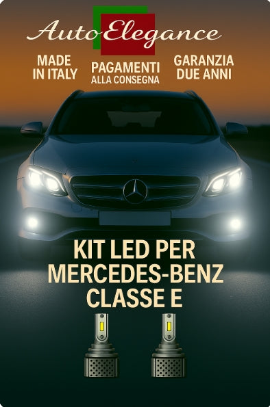 💫KIT LED D3S 6000K BIANCO CANBUS – Anabbaglianti per Mercedes-Benz Classe E💫