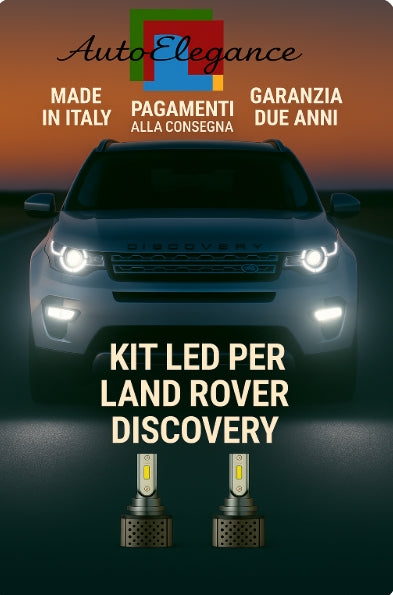 🔥KIT LED D3S 6000K BIANCO CANBUS – Anabbaglianti per Land Rover Discovery🔥