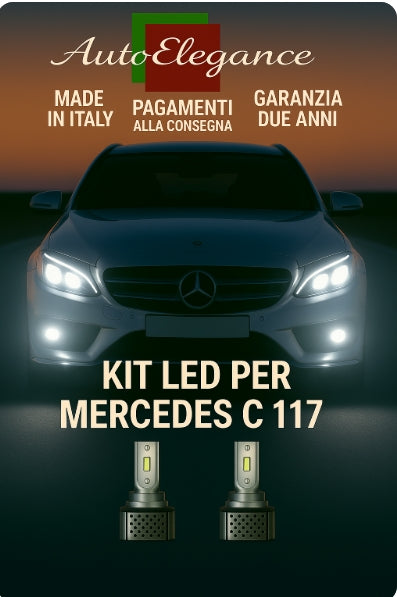 🔥KIT LED D3S 6000K BIANCO CANBUS – Anabbaglianti per Mercedes-Benz CLA C117🔥