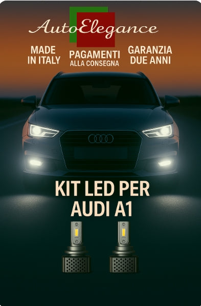💫KIT LED D3S 6000K BIANCO CANBUS – Anabbaglianti per Audi A1💫