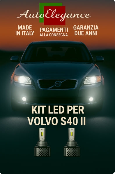💫KIT LED D3S 6000K BIANCO CANBUS – Anabbaglianti per Volvo S40 II💫